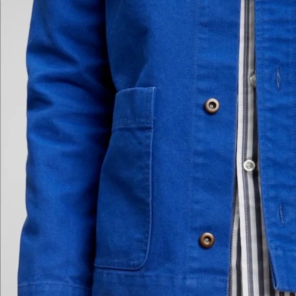 Gap Mens Chore Jacket Primary Blue Large and XL - Picture 3 of 7